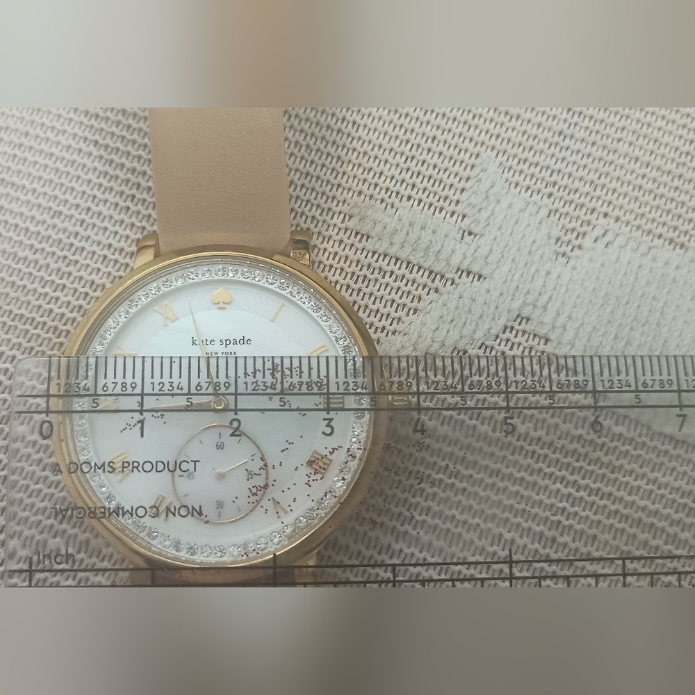 Authentic Kate Spade Gold-Tone And Vachetta Leather Monterey Watch - Picture 9 of 15